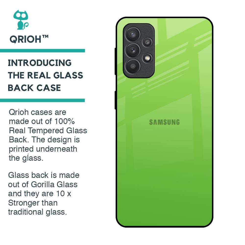 Paradise Green Glass Case For Samsung Galaxy M32 5G