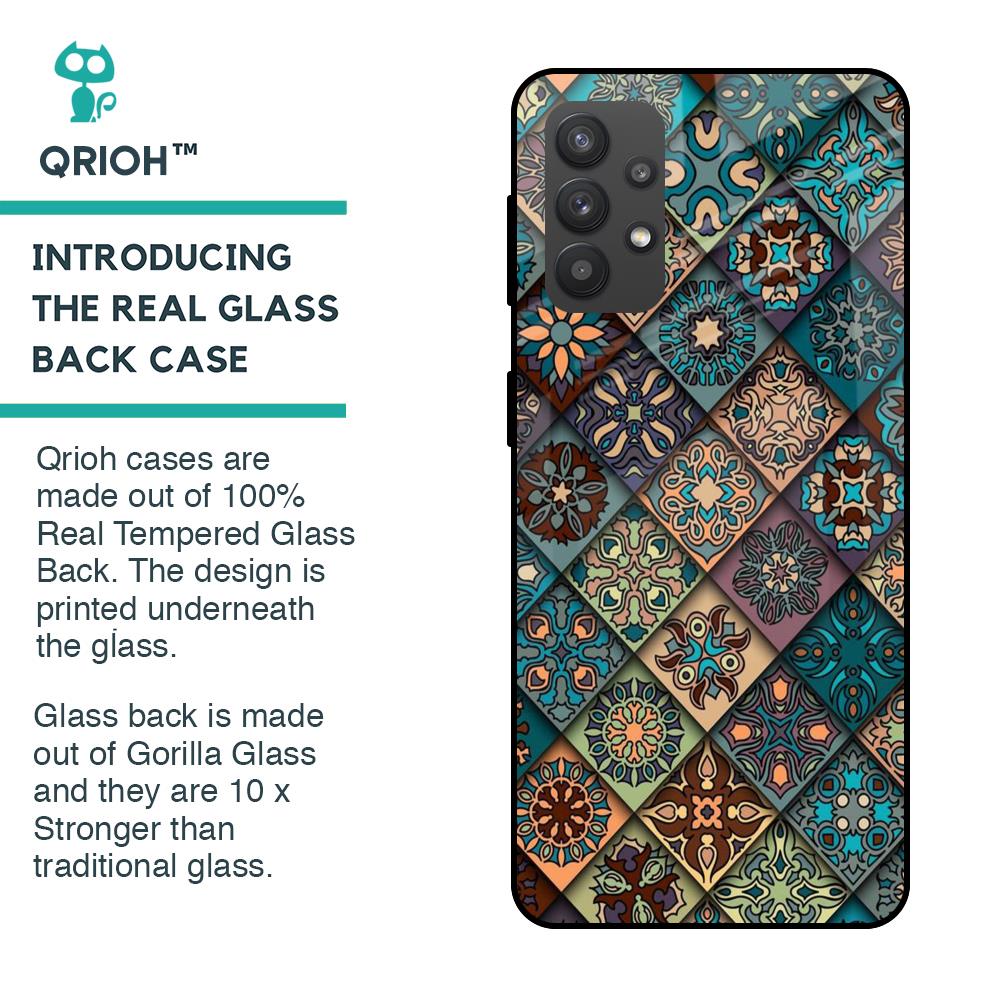Retro Art Glass case for Samsung Galaxy M32 5G