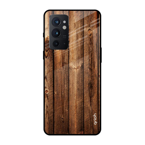 Timber Printed OnePlus 9RT Glass Back Cover Online