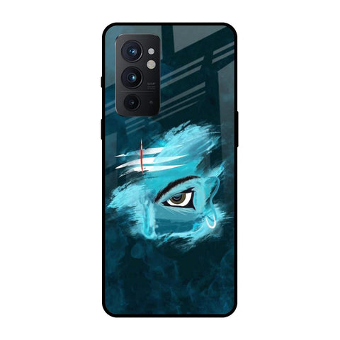 Power Of Trinetra OnePlus 9RT Glass Back Cover Online