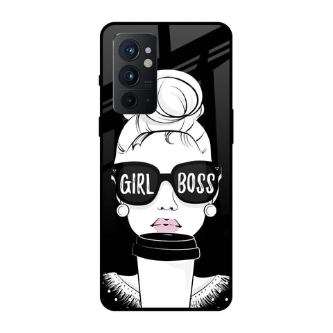 Girl Boss OnePlus 9RT Glass Back Cover Online