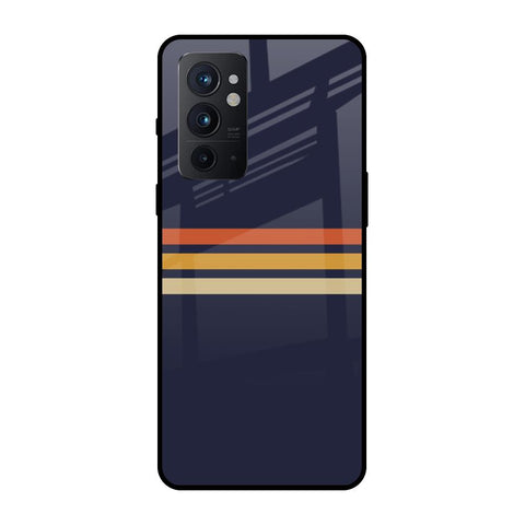 Tricolor Stripes OnePlus 9RT Glass Cases & Covers Online