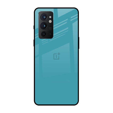 Oceanic Turquiose OnePlus 9RT Glass Back Cover Online