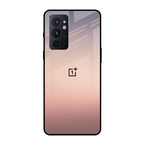 Golden Mauve OnePlus 9RT Glass Back Cover Online