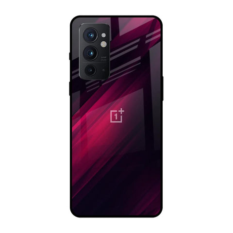 Razor Black OnePlus 9RT Glass Back Cover Online