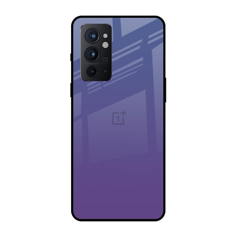 Indigo Pastel OnePlus 9RT Glass Back Cover Online