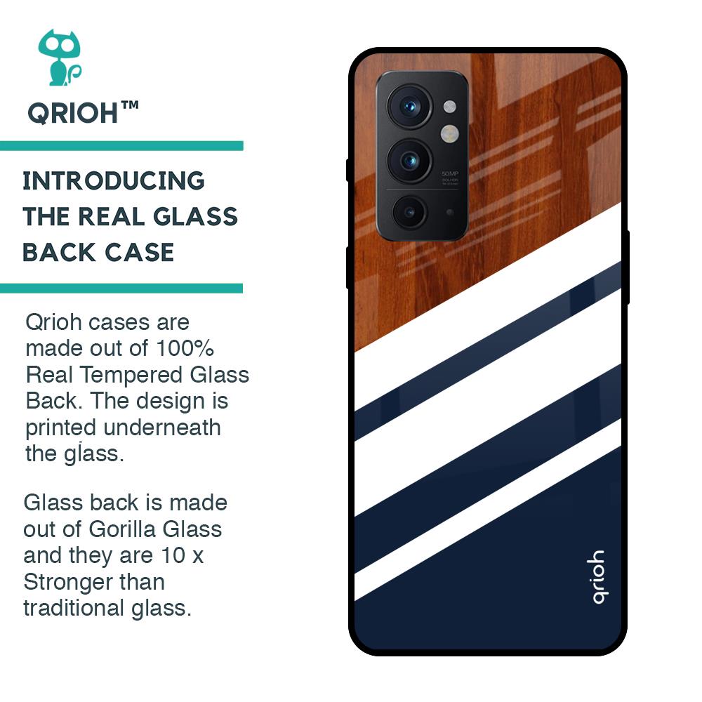 Bold Stripes Glass case for OnePlus 9RT
