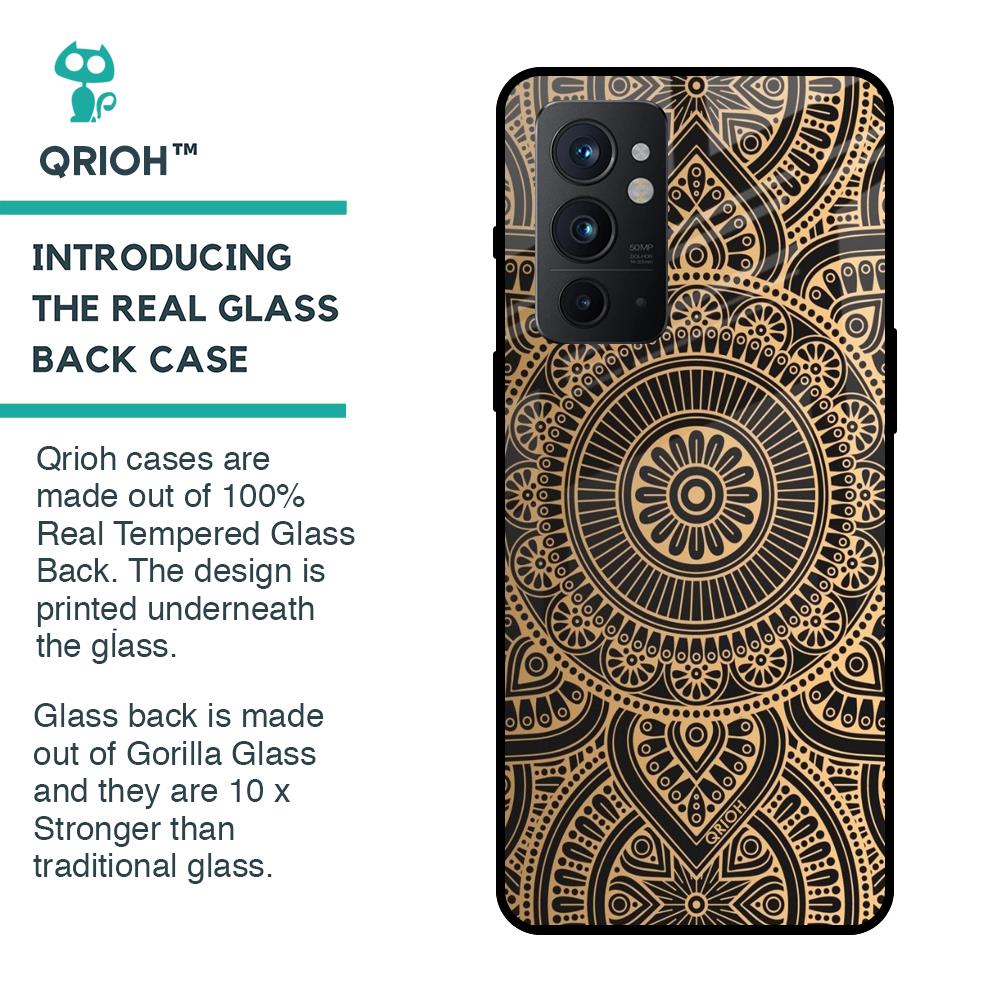 Luxury Mandala Glass Case for OnePlus 9RT