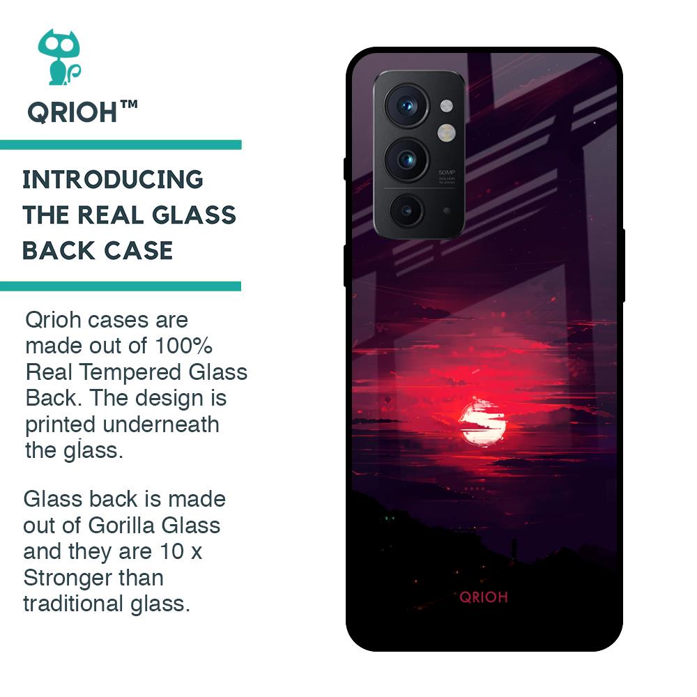Morning Red Sky Glass Case For OnePlus 9RT
