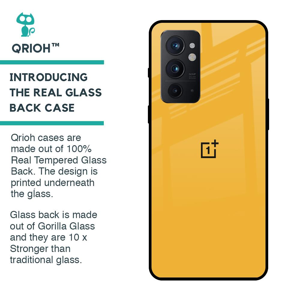 Fluorescent Yellow Glass case for OnePlus 9RT