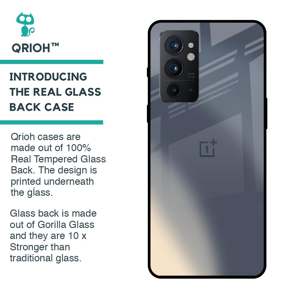 Metallic Gradient Glass Case for OnePlus 9RT