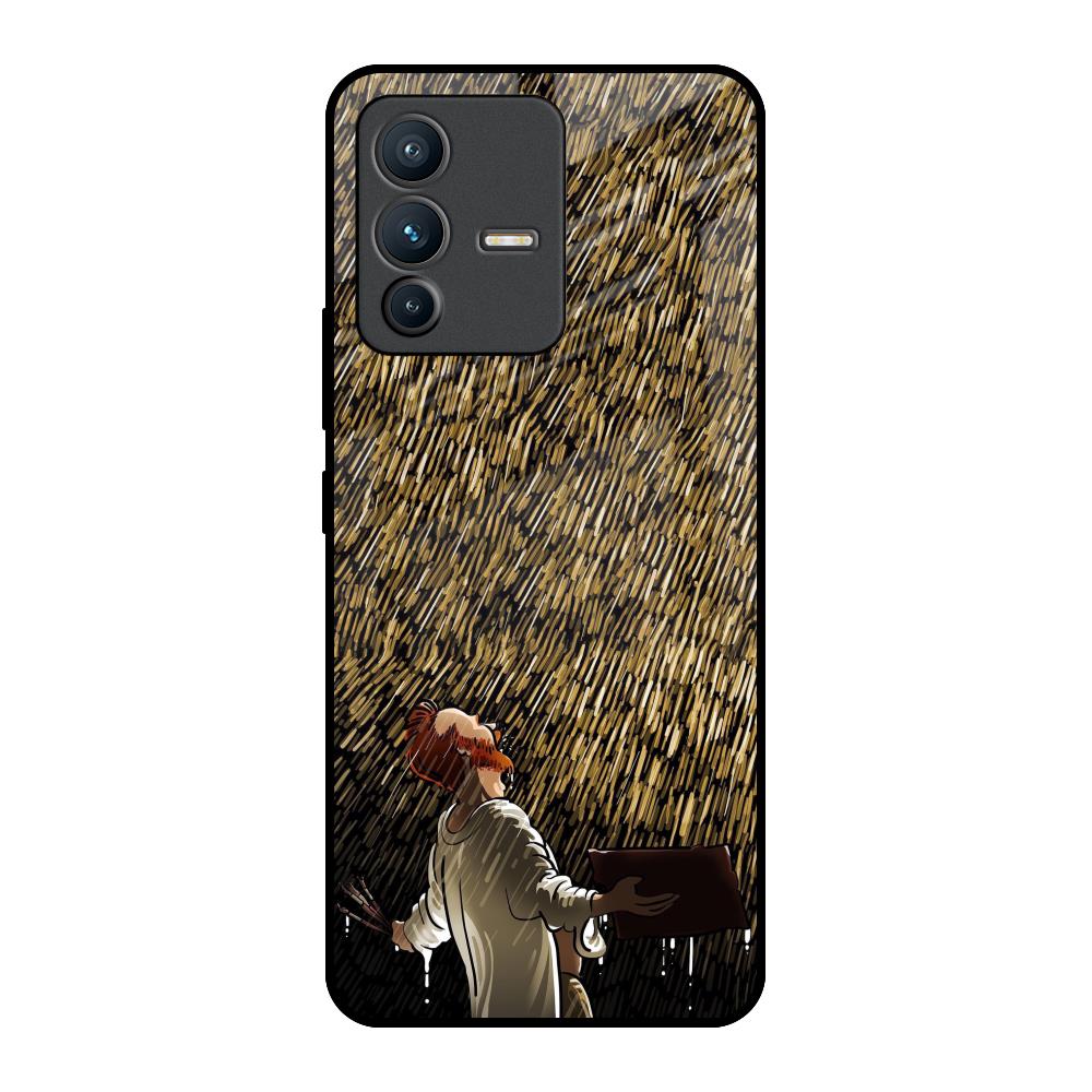 Rain Festival Vivo V23 Pro 5G Glass Back Cover Online