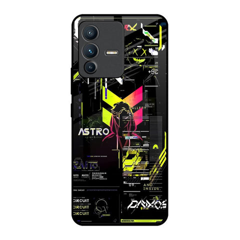 Astro Glitch Vivo V23 Pro 5G Glass Back Cover Online
