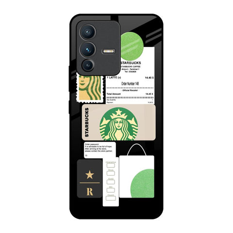 Coffee Latte Vivo V23 Pro 5G Glass Back Cover Online