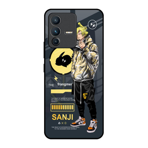 Cool Sanji Vivo V23 Pro 5G Glass Back Cover Online