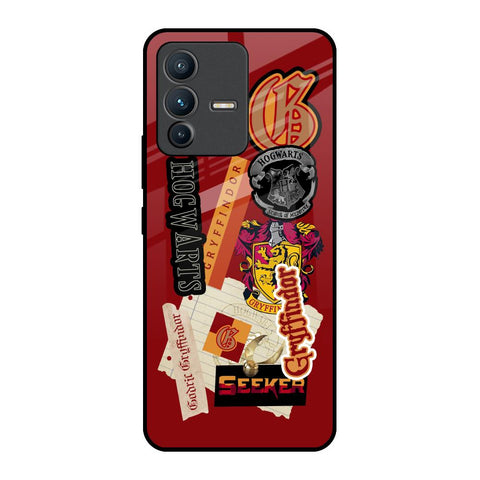 Gryffindor Vivo V23 Pro 5G Glass Back Cover Online