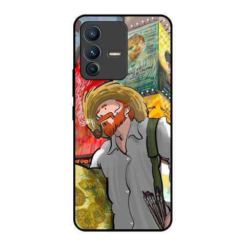 Loving Vincent Vivo V23 Pro 5G Glass Back Cover Online