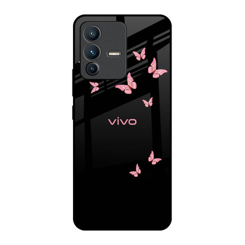 Fly Butterfly Vivo V23 Pro 5G Glass Back Cover Online