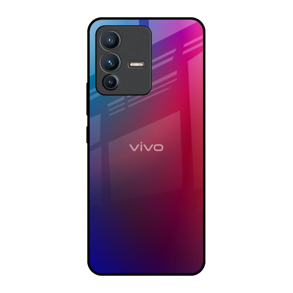 Magical Color Shade Vivo V23 Pro 5G Glass Back Cover Online