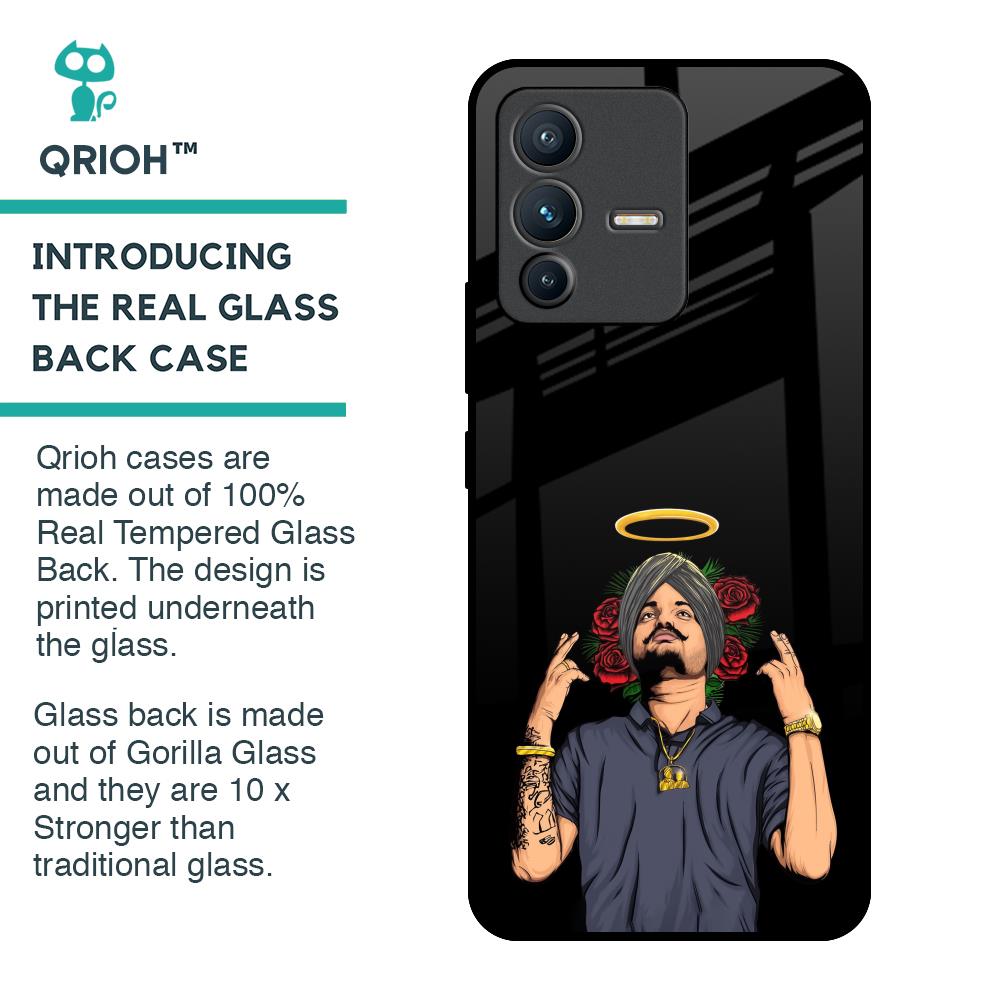 Punjabi Singer Poster Glass Case for Vivo V23 Pro 5G
