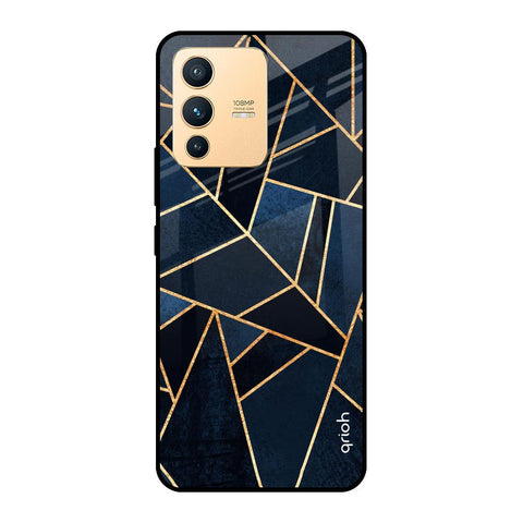 Abstract Tiles Vivo V23 Pro 5G Glass Cases & Covers Online