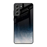 Black Aura Samsung Galaxy S21 FE 5G Glass Back Cover Online