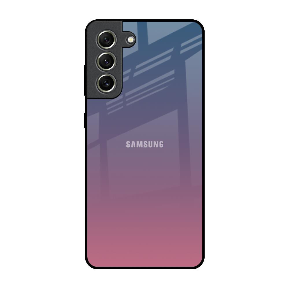 Pastel Gradient Samsung Galaxy S21 FE 5G Glass Back Cover Online