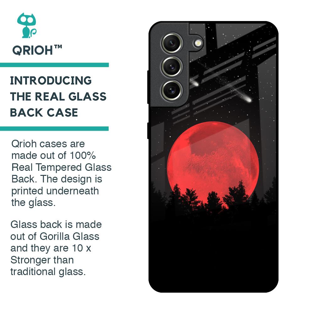 Moonlight Aesthetic Glass Case For Samsung Galaxy S21 FE 5G