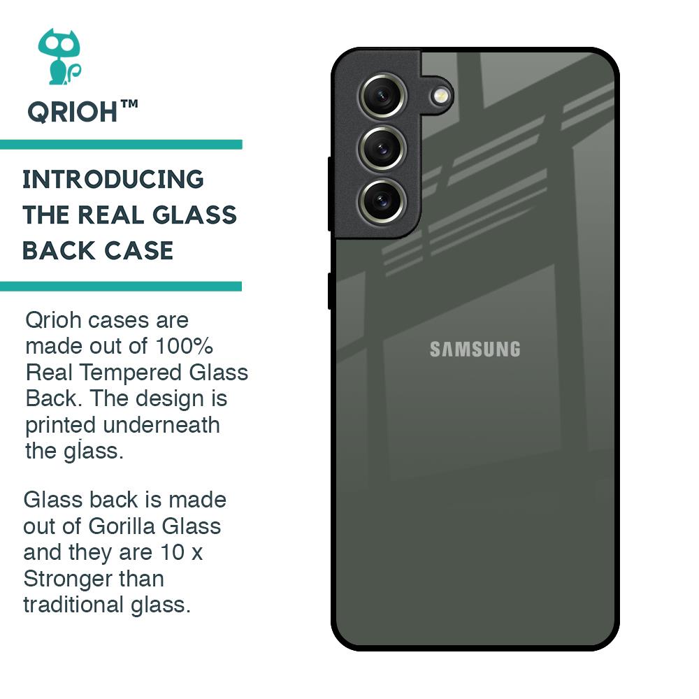 Charcoal Glass Case for Samsung Galaxy S21 FE 5G
