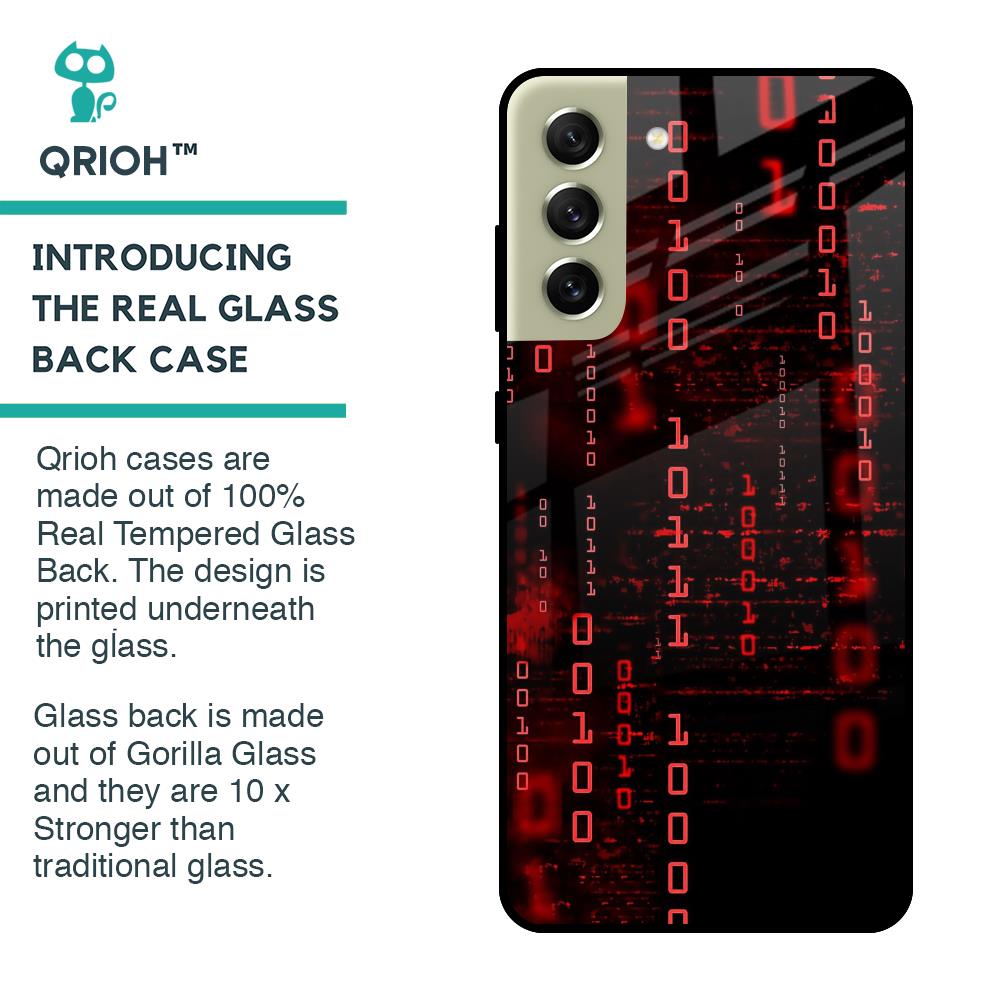Let's Decode Glass Case For Samsung Galaxy S21 FE 5G