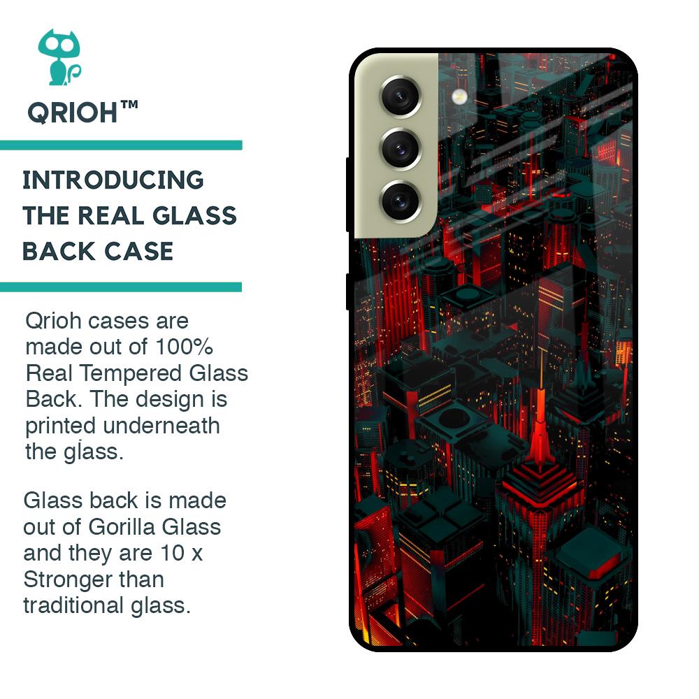City Light Glass Case For Samsung Galaxy S21 FE 5G