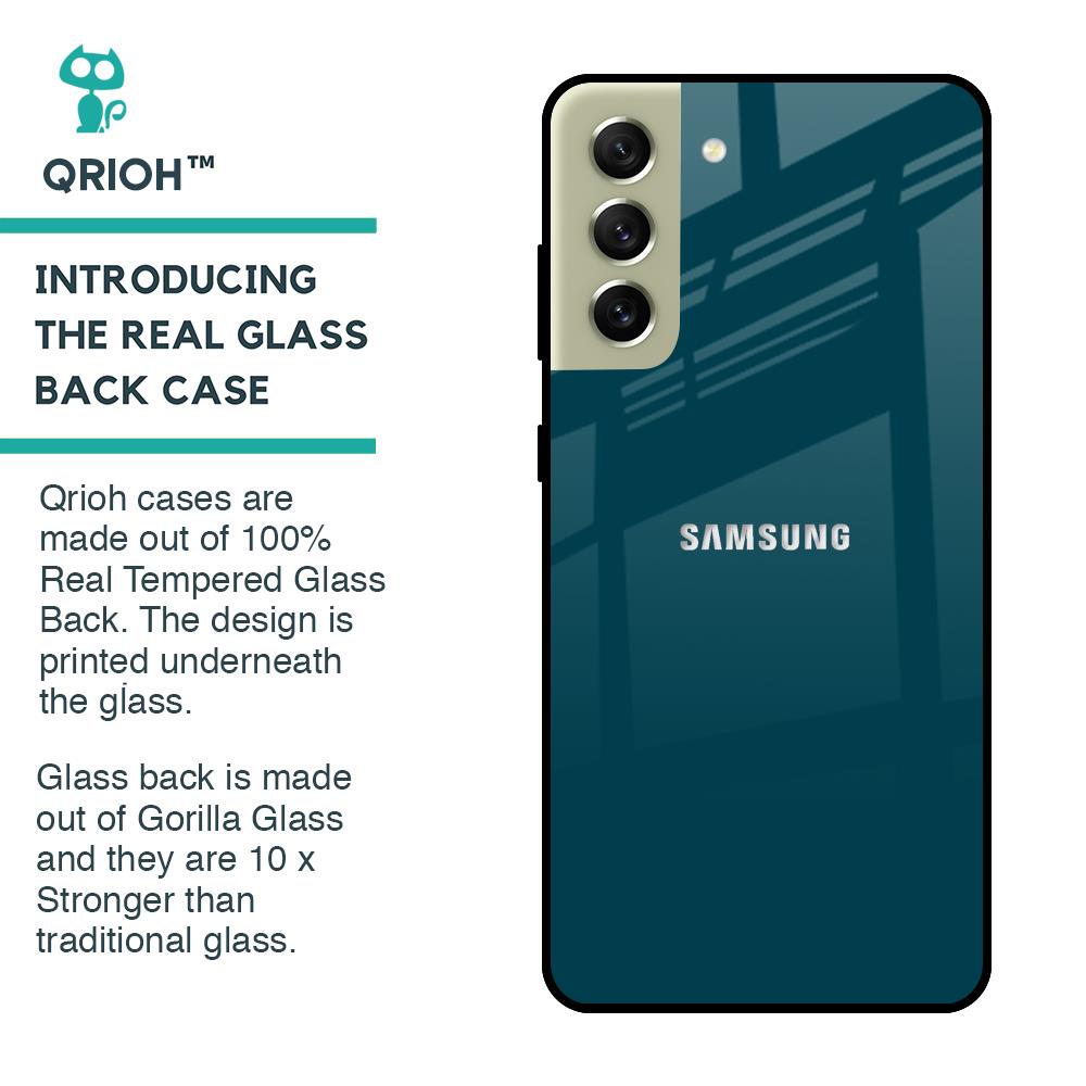 Emerald Glass Case for Samsung Galaxy S21 FE 5G