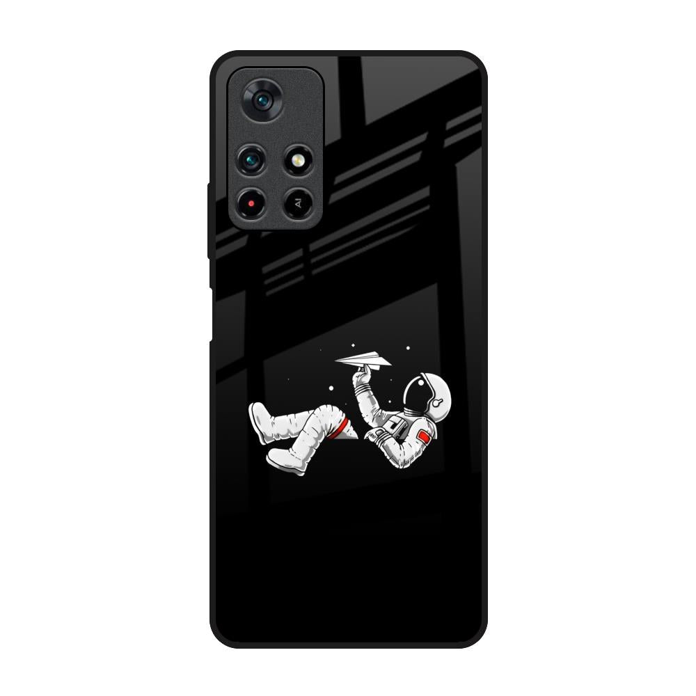 Space Traveller Poco M4 Pro 5G Glass Back Cover Online
