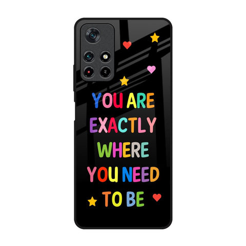Magical Words Poco M4 Pro 5G Glass Back Cover Online