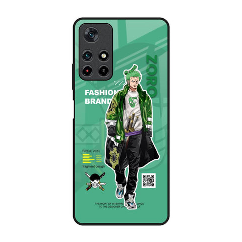 Zoro Bape Poco M4 Pro 5G Glass Back Cover Online