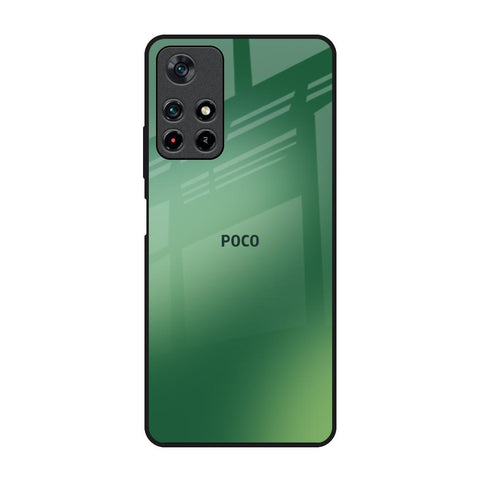 Green Grunge Texture Poco M4 Pro 5G Glass Back Cover Online