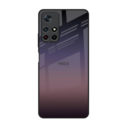 Grey Ombre Poco M4 Pro 5G Glass Back Cover Online
