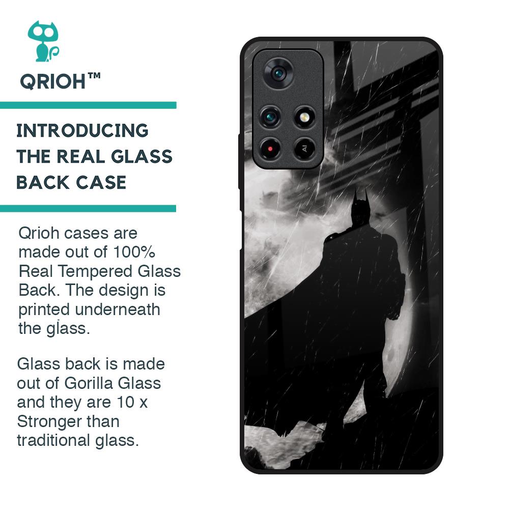 Dark Warrior Hero Glass Case for Poco M4 Pro 5G