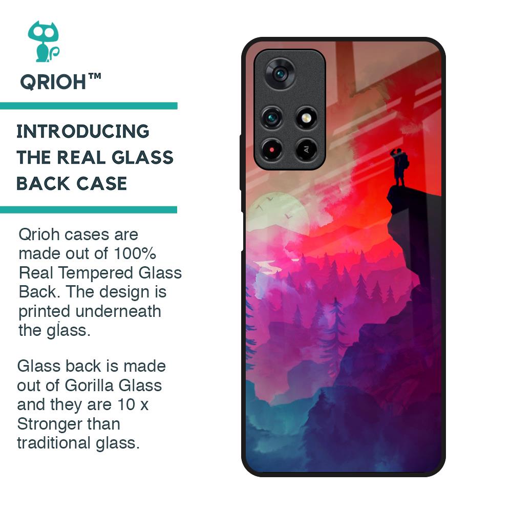 Dream So High Glass Case For Poco M4 Pro 5G