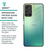 Dusty Green Glass Case for Poco M4 Pro 5G