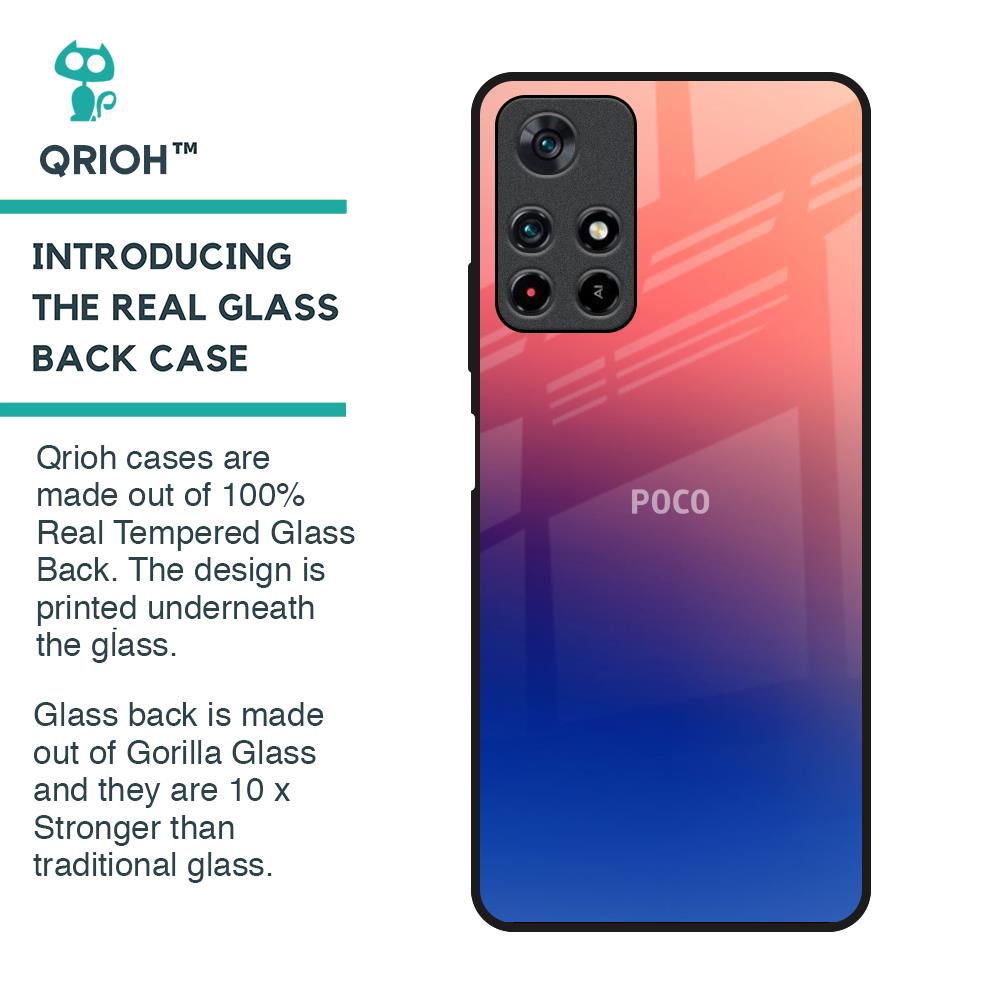 Dual Magical Tone Glass Case for Poco M4 Pro 5G