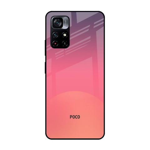 Sunset Orange Poco M4 Pro 5G Glass Cases & Covers Online