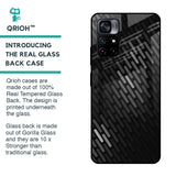 Dark Abstract Pattern Glass Case For Poco M4 Pro 5G