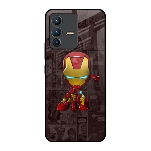 Angry Baby Super Hero Vivo V23 5G Glass Back Cover Online