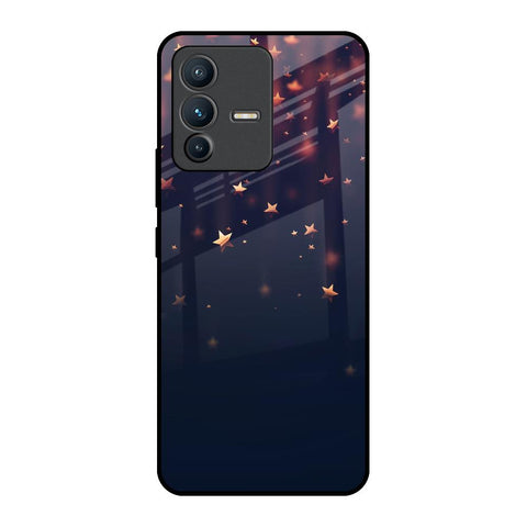 Falling Stars Vivo V23 5G Glass Back Cover Online