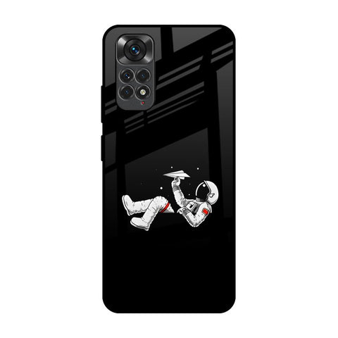Space Traveller Redmi Note 11 Glass Back Cover Online
