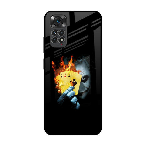 AAA Joker Redmi Note 11 Glass Back Cover Online