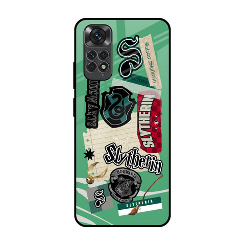 Slytherin Redmi Note 11 Glass Back Cover Online