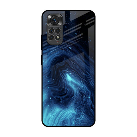 Dazzling Ocean Gradient Redmi Note 11 Glass Back Cover Online