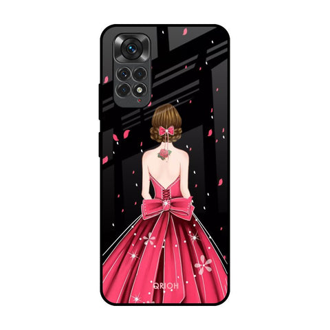 Fashion Princess Redmi Note 11 Glass Back Cover Online